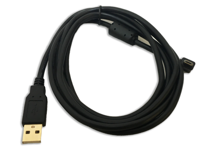 NUDE CABLE TYPE-B 5m S-L ① DM340 USB Cable 6' A to Micro B Used For DM32