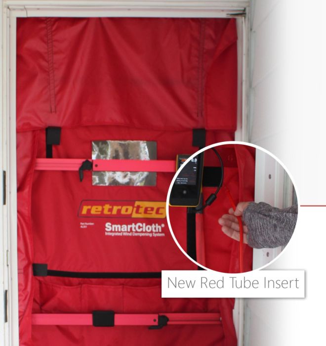 SmartCloth Wind Dampening Blower Door Cloth | Standard Size