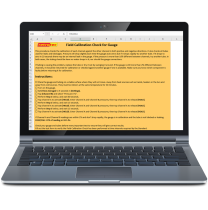 Gauge Field Calibration Checker