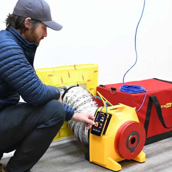 340x DucTester in use
