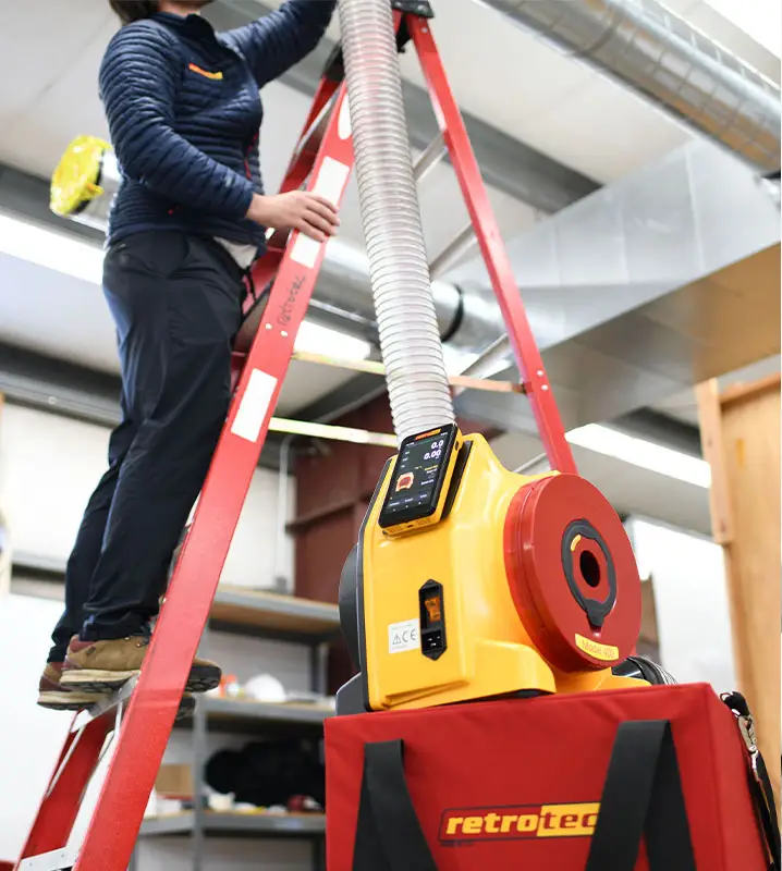 440x DucTester In Use