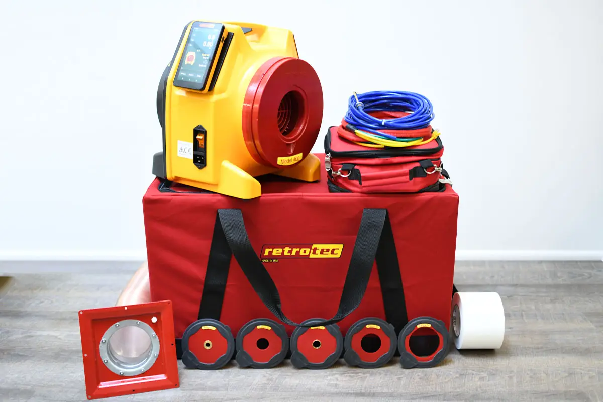 440x Large Building Duct Tester Kit
