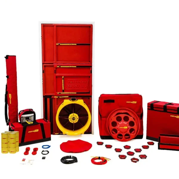 5120 Blower Door Setup