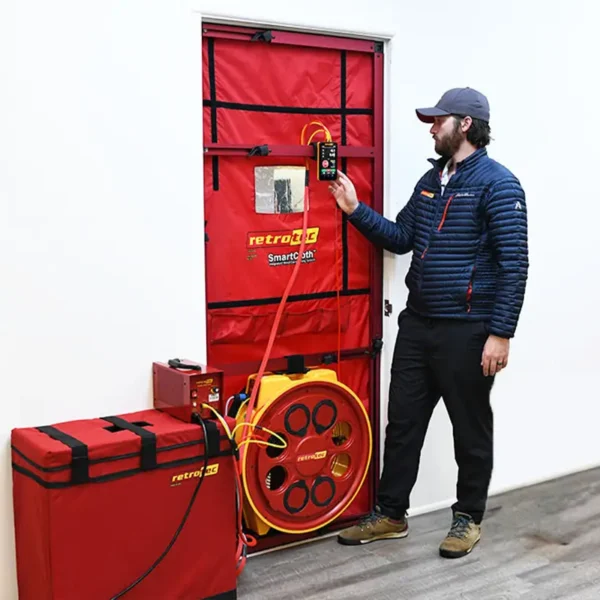 6100F Blower Door Test