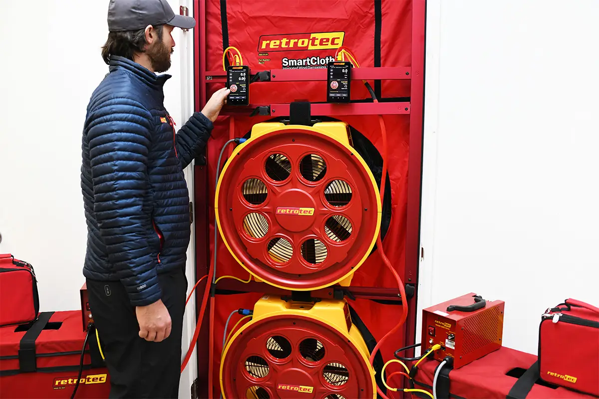 6210 Dual Blower Door System - Image 3