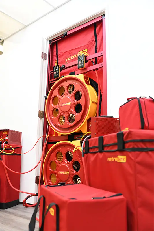 6210F Blower Door Side View