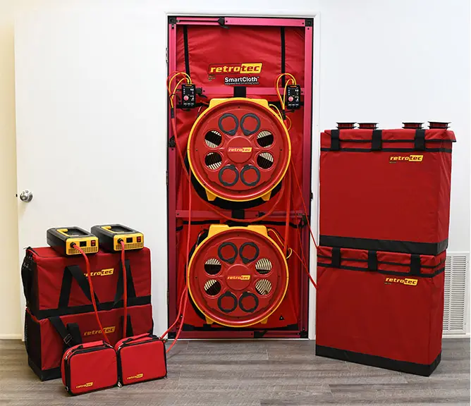 7210 Dual Blower Door System - Image 3