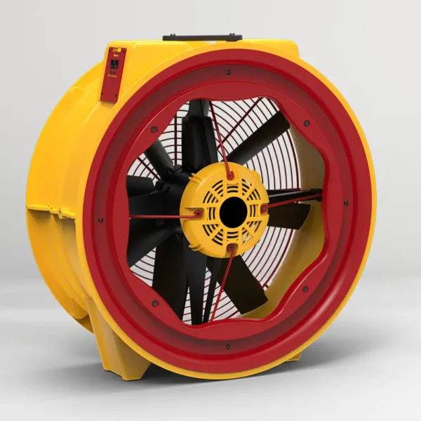 Blower Door Open Range