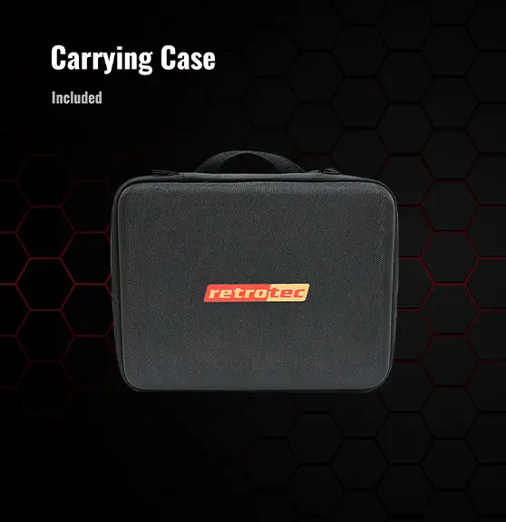 Carrying Case Included