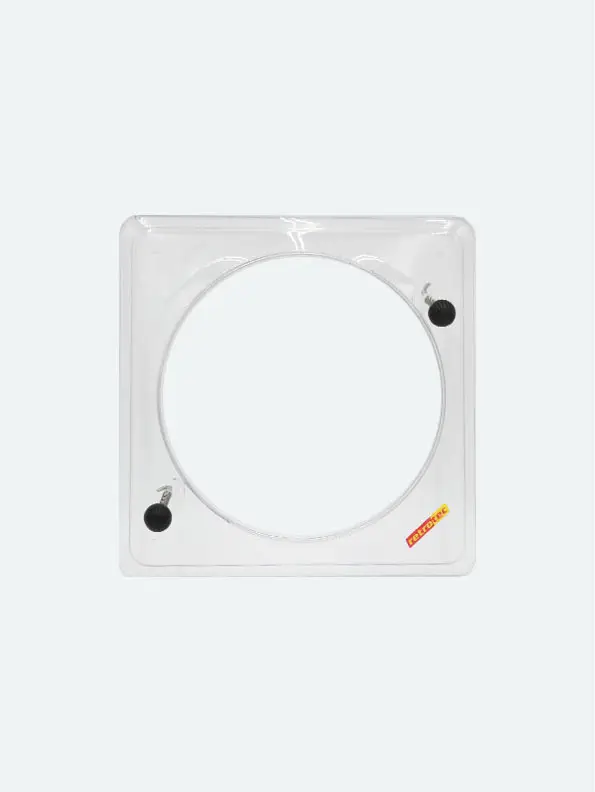 Clear Flange for DucTester