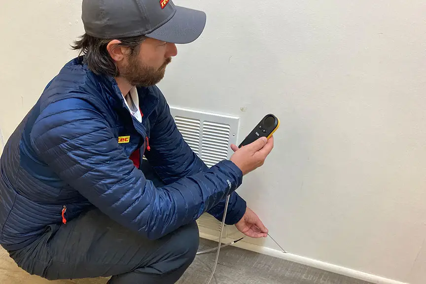 Probing a Baseboard