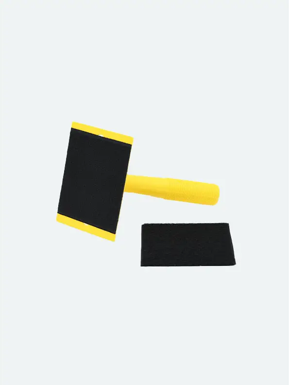 Velcro-Mounted Swivel Base