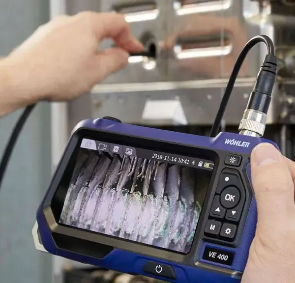 Wohler VE 400 in action