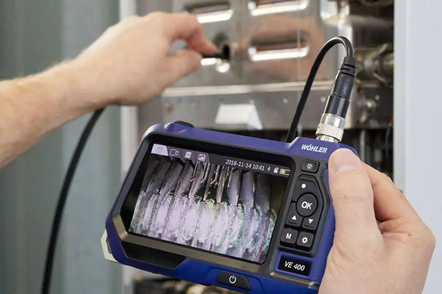 Wohler VE 400 in action